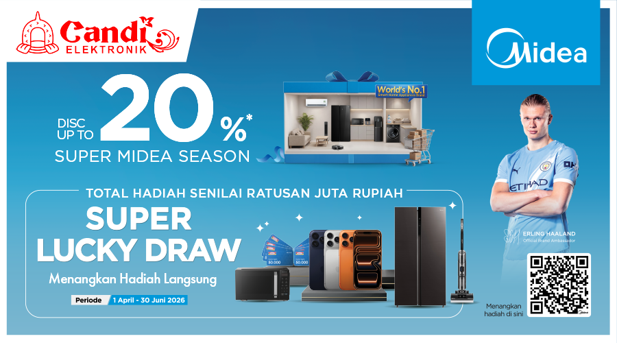 Candi Elektronik Super Midea Season